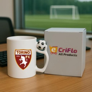 Cana Torino FC Italia , cu logoul stema echipei, Cadoul Perfect - Img 9
