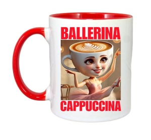 Cana Tralalero TraLaLa cu Ballerina Cappuccina - Italian Brainrot Meme - Img 7