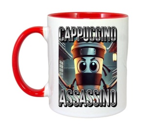 Cana Tralalero TraLaLa cu Cappuccino Assassino Coffee Lovers Italian Brainrot Meme - Img 6