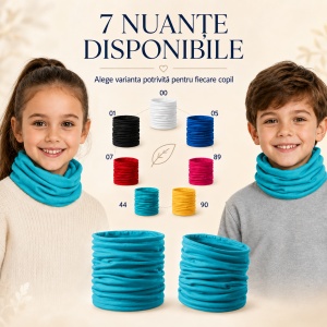 Eșarfă Tubulară Copii Multifuncțională, Ușoară și cu Uscare Rapidă – Twister 328