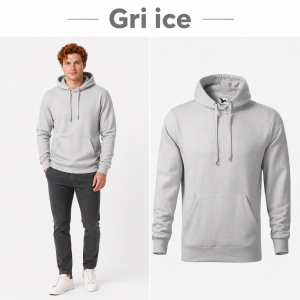 Hanorac Bărbat Malfini Cape 413, 65% Bumbac, 320 g/m², Glugă cu Șnur, Buzunar Marsupiu, 21 Nuanțe, Mărimi S–5XL - Img 19
