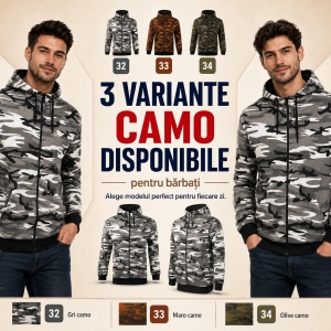 Hanorac Camuflaj Bărbați Malfini cu Glugă – tip Vânătoare și Activități Outdoor - Img 9