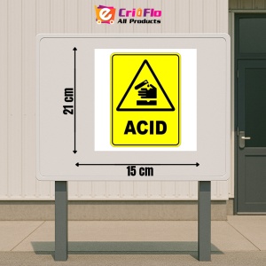 Indicator Acid Sign, Sticker autocolant - Img 2