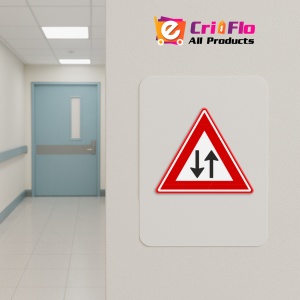 Indicator Circulatie in doua sensuri, Sticker autocolant - Img 5