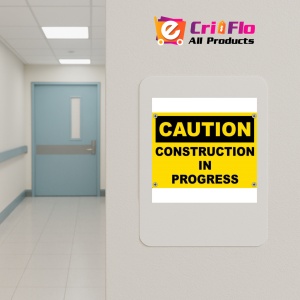 Indicator Construction In Progress Sign, Sticker autocolant - Img 4