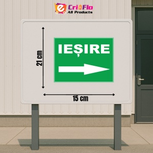 Indicator Cu iesire prin dreapta, Sticker autocolant - Img 2