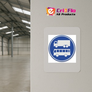 Indicator de avertizare pentru benzi de autobuze si camioane, Sticker autocolant - Img 3