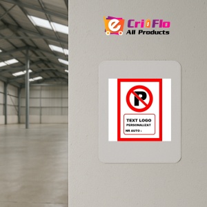 Indicator De interzicere parcare, Sticker autocolant - Img 3