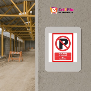 Indicator De parcare interzisa no parking, Sticker autocolant - Img 5
