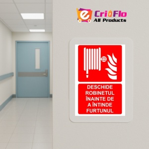 Indicator Deschide robinetul inainte de a intinde furtunul indicator PSI autoadeziv sticker autocolantSticker autocolant - Img 5