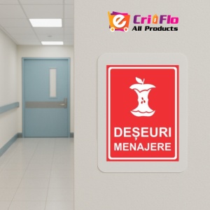 Indicator Deseuri menajere, Sticker autocolant - Img 5