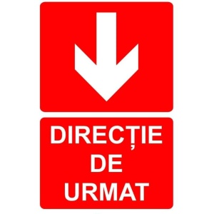 Indicator Directie de urmat PSI autoadeziv sticker autocolant 1, Sticker autocolant