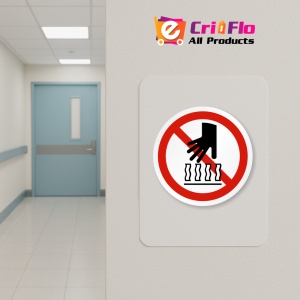 Indicator Eticheta pentru suprafata fierbinte Nu atingeti, Sticker autocolant - Img 4