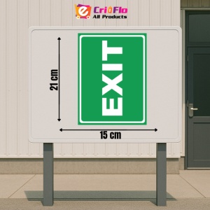 Indicator Exit, Sticker autocolant - Img 2