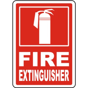 Indicator Fire Extinguisher signs sign, Sticker autocolant