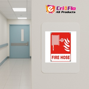 Indicator Fire Hose Signs, Sticker autocolant - Img 4