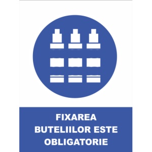 Indicator Fixarea bijuteriilor este obligatorie, Sticker autocolant