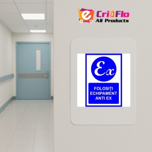 Indicator Folositi echipament antiex, Sticker autocolant - Img 4