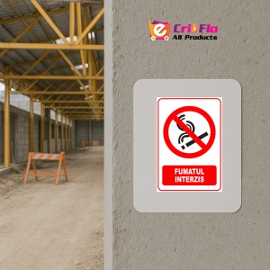 Indicator Fumatul interzis, Sticker autocolant - Img 5