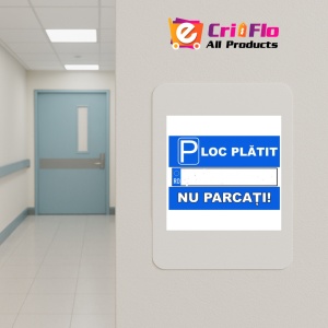 Indicator Loc platit, Sticker autocolant - Img 4