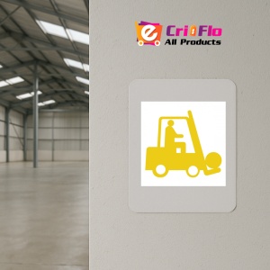 Indicator Marcaje cu simbol pentru stivuitor, Sticker autocolant - Img 3