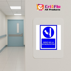 Indicator Opriti de la intrerupator, Sticker autocolant - Img 4