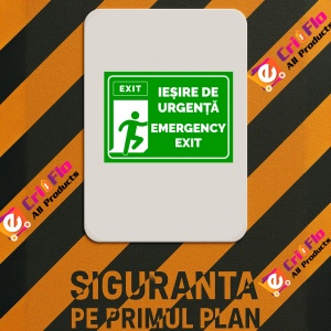 Indicator Panou santier in lucru in incinta santierului este obligatorie respectarea tuturol normelor de securitate si sanatate in munca, Sticker autocolant - Img 2
