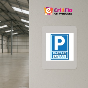 Indicator Parcare livrari v1, Sticker autocolant - Img 3