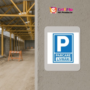 Indicator Parcare livrari v1, Sticker autocolant - Img 5
