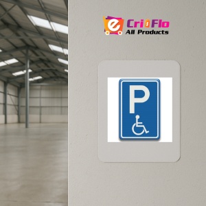 Indicator parcare pentru persoane cu handicap, Sticker autocolant - Img 3