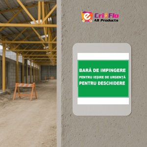 Indicator Pentru bara de impingere pentru iesire de urgenta, Sticker autocolant - Img 5