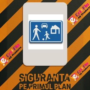 Indicator pentru cartiere rezidentiale, Sticker autocolant - Img 2