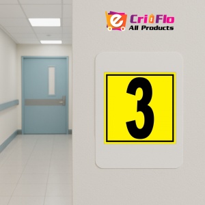 Indicator Pentru depozit numarul 3 randul 3 poarta 3, Sticker autocolant - Img 4