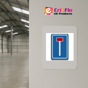 Indicator pentru drum fara iesire, Sticker autocolant - Img 3