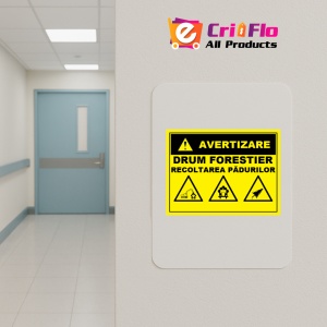 Indicator Pentru drum forestier, Sticker autocolant - Img 4