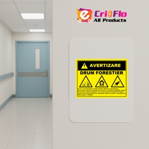 Indicator Pentru drumurile forestiere, Sticker autocolant - Img 4