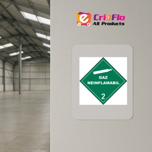 Indicator Pentru gaz care nu e inflamabil clasa 2 adr, Sticker autocolant - Img 3