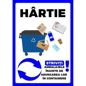 Indicator Pentru hartie, Sticker autocolant