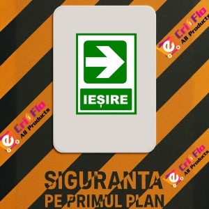 Indicator Pentru iesire cu directie in dreapta, Sticker autocolant - Img 2