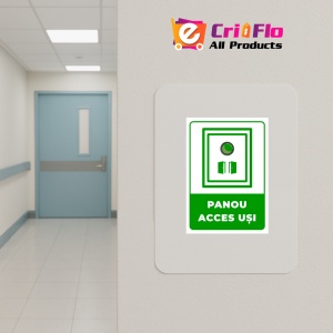 Indicator Pentru panou acces usi, Sticker autocolant - Img 4