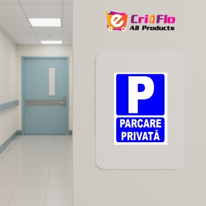 Indicator Pentru parcare privata, Sticker autocolant - Img 4