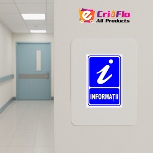 Indicator Pentru protectie si informatii, Sticker autocolant - Img 4
