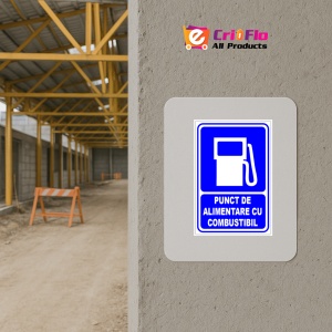 Indicator Pentru punct de alimentare cu combustibil, Sticker autocolant - Img 5