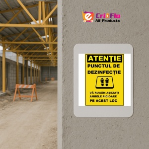 Indicator Pentru punctul de dezinfectie, Sticker autocolant - Img 5