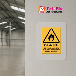 Indicator Pentru statie in incarcare GPL, Sticker autocolant - Img 3