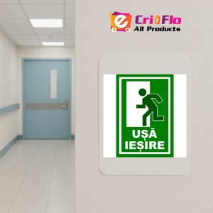 Indicator Pentru usa de iesire, Sticker autocolant - Img 4
