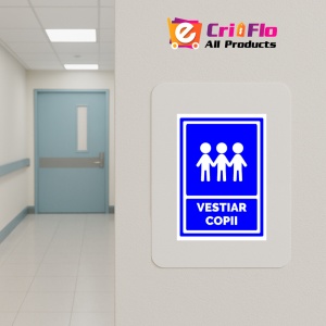 Indicator Pentru vestiar copii, Sticker autocolant - Img 4