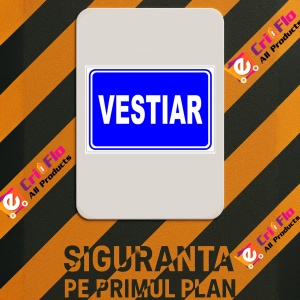 Indicator Pentru vestiar, Sticker autocolant - Img 2