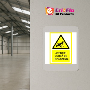 Indicator Placute atentie curea de transmisie, Sticker autocolant - Img 3