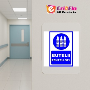 Indicator Placute pentru butelii GPL, Sticker autocolant - Img 4
